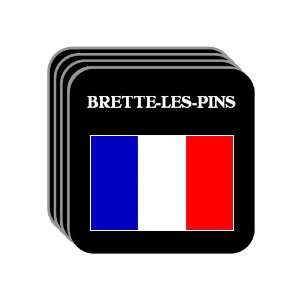  France   BRETTE LES PINS Set of 4 Mini Mousepad Coasters 