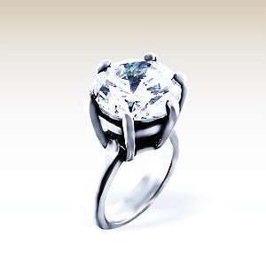   Diamond ring charm fits pandora charm bracelets: Arts, Crafts & Sewing