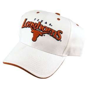 Texas Longhorns White Fleet Hat 