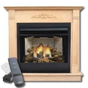  Dixie Complete Monessen Charred Timber 32 Inch Fireplace 