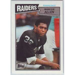  1987 Topps Football Oakland Raiders Team Set Sports 