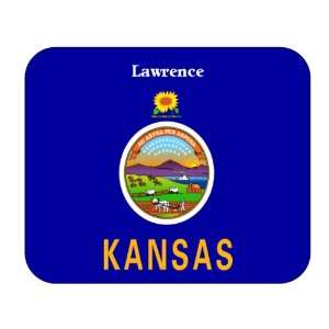  US State Flag   Lawrence, Kansas (KS) Mouse Pad 