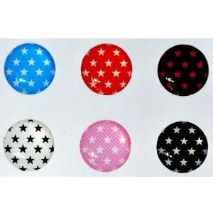  Star Home Button Sticker for Iphone 4g/4s Ipad2 Ipod 