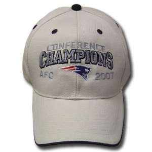 NFL NEW ENGLAND PATRIOTS CHAMPS AFC 2007 CAP HAT NEW:  