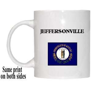    US State Flag   JEFFERSONVILLE, Kentucky (KY) Mug 
