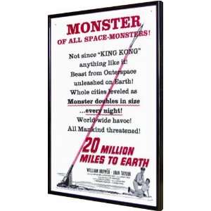 20 Million Miles to Earth 11x17 Framed Poster 
