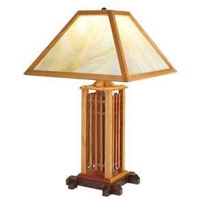 Cherry Tree Design L081.CW.FL Energy Saving Bungalow Table Lamp