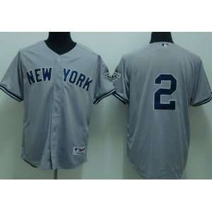    Derek Jeter 2 New York Yankees Grey Jersey