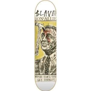  Slave Allie Positive Skateboard Deck   8.12: Sports 