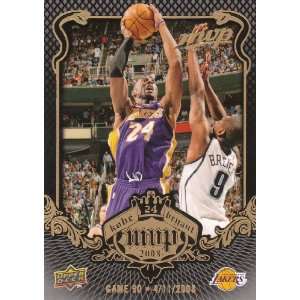   Bryant MVP Tribute Insert  Game 90 4/11/2008 #KB 87 
