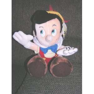  Disney Plush 11 Pinocchio Sitting Doll from Walt Disney World 