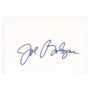 JOSEPH BOLOGNA Signed Index Card In Person