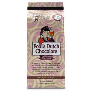 Fools Dutch Chocolate Pods   18 Single Serve  Grocery 