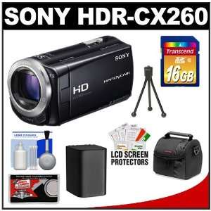  Sony Handycam HDR CX260V 16GB 1080p HD Video Camera Camcorder 