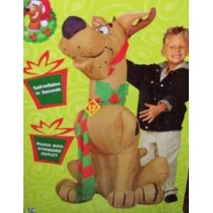  4ft Gemmy Airblown Inflatable Christmas Scooby Doo w 