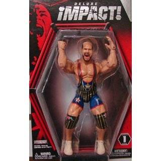  KURT ANGLE   TNA DELUXE IMPACT 6 TOY WRESTLING ACTION 