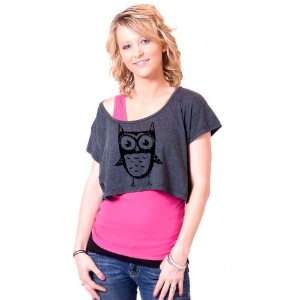  Just Another Owl American Apparel Crop Tee: Everything 