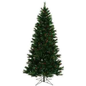   : Midnight Green Pine 108 Artificial Christmas Tree: Home & Kitchen