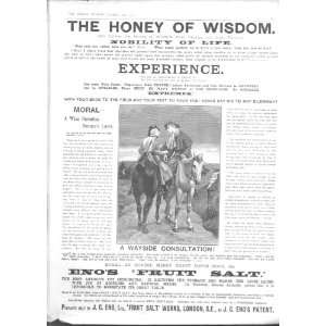    Honey Of Wisdom Enos Fruit Salt Advert 1903