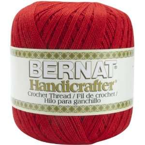  Handicrafter Crochet Thread  Solids  Perfect Red 