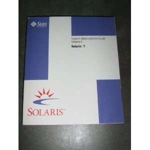  Solaris 7 System Administration Guide Volume II 