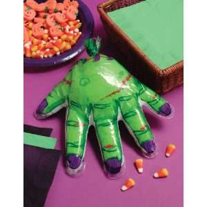  Hand Shaped Treat Bags   Monster