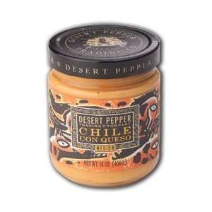 Desert Pepper, Chile Con Queso Medium, 2   16 oz Jars  