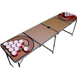 Basketball Beer Pong Table with cup holes  Sports 