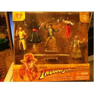  Disney Indiana Jones Collectible Figures 6 Pc Pvc Figurine 