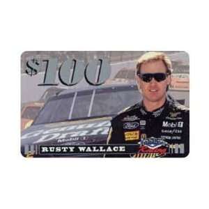   : Assets Racing 1995: $100. Rusty Wallace (Miller, McDonalds) SAMPLE