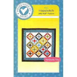  Hopscotch Jelly Roll Quilt Pattern   Pieces from my Heart 