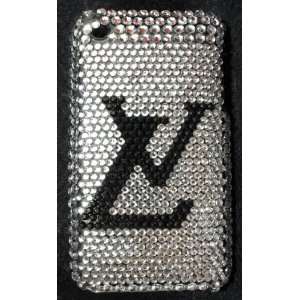  black Logo Bling Case for iPhone 3GS Cell Phones & Accessories