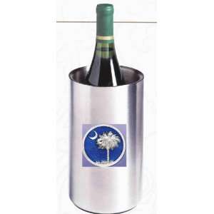   Carolina Palmetto Tree Single Bottle Wine Chiller: Home & Kitchen