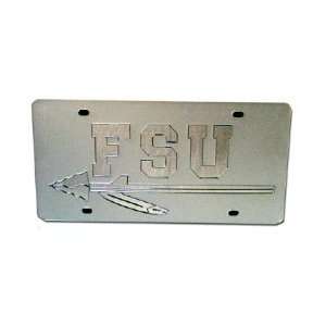  Florida State Seminoles (FSU) Frosted License Plate W 