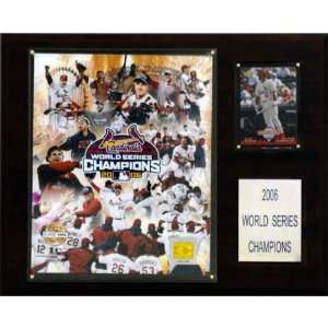  MLB Cardinals 2006 World Series Champions Plaque