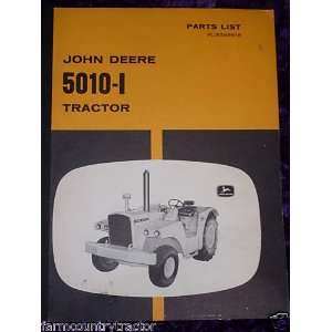   John Deere 5010 I Tractor OEM Parts Manual John Deere Books