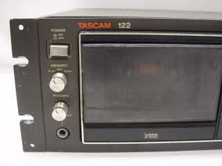Tascam 122 3 Head Tape Cassette Deck Recorder REPAIR #3  