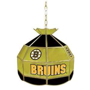  Boston Bruins Stained Glass Tiffany Lamp   16 inch diame: Electronics