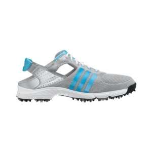  Adidas Climacool Slingback Golf Shoes Silver/Blue Medium 
