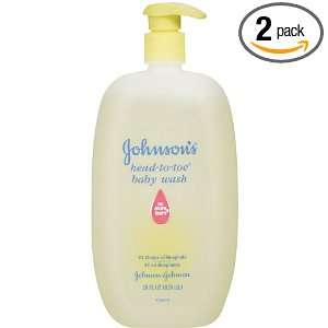  Johnsons Baby Bath Head To Toe Baby Wash, 28 Ounce (Pack 