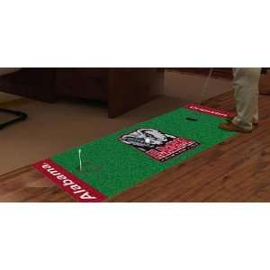   CRIMSON TIDE   Golf Putting Green Mat (24x96)