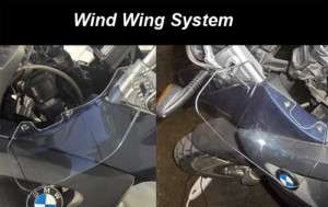 BMW R 1200 GS/Adventure Wind Wing Shield Lowers Clear  