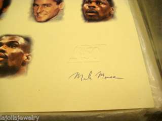   GREATEST PLAYERS LIMITED EDITION LITHOGRAPH PRESENTED TO GEORGE MIKAN