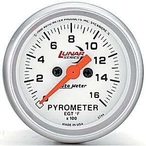  Auto Meter A4144 Pyrometer Kit Lunar Series: Automotive