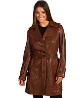 Marc New York by Andrew Marc   Ashley Leather Trench