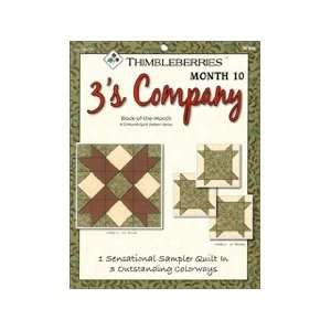   : Thimbleberries 3s Company Month #10 Pattern: Arts, Crafts & Sewing