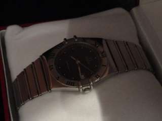 OMEGA Constellation black dial polished and serviced must see great 