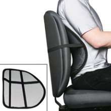 New Mesh BACK SUPPORT Back pain while sitting? EASY FIX  