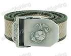 Switzerland Eagle Duty Pant Belt with Steel Buckle Tan&Olive Drab A
