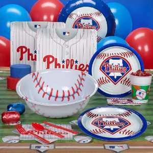   Philadelphia Phillies Baseball Deluxe Party Pack for 18: Toys & Games